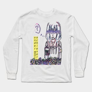 Kaguya-sama: Love Is War ''UNDERACHIEVER'' V1 Long Sleeve T-Shirt